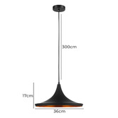 Lunescent Lighting Caviar 36cm Aluminium Pendant Light