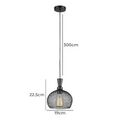Lunescent Lighting Cheveux 19cm Mesh Metal Pendant Light