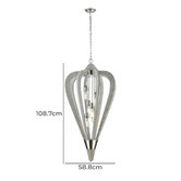 Lunescent Lighting Senorita 6 Light Wooden Pendant