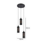 Lunescent Lighting Veneto 3 Light Pendant
