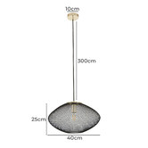 Lunescent Lighting Golpe Stainless Steel Pendant Light
