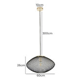 Lunescent Lighting Golpe Stainless Steel Pendant Light
