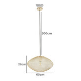 Lunescent Lighting Golpe Stainless Steel Pendant Light
