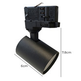 Lunescent Lighting 4 Wire 3 Circuit Track Head Light