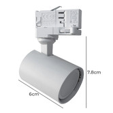 Lunescent Lighting 4 Wire 3 Circuit Track Head Light