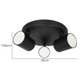 Lunescent Lighting Spot Aluminium Adjustable 3-Light Spotlight