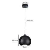 Lunescent Lighting Vaina Iron Pendant Light