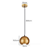Lunescent Lighting Vaina Iron Pendant Light