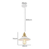 Lunescent Lighting Cerema Small Cone Pendant Light