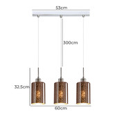 Lunescent Lighting Espejo Linear 3 Light Pendant