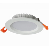 Lunescent Lighting White Round LED Fixed Downlight