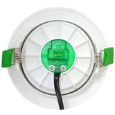 Lunescent Lighting White Round 8W LED Downlight
