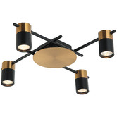 Lunescent Lighting Meira Adjustable 4 Light Spotlight