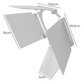 Lunescent Lighting Tracklight Head Barn Door