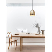 Lunescent Lighting Tiled Armis 25cm Iron Pendant Light
