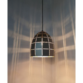 Lunescent Lighting Tiled Armis 25cm Iron Pendant Light