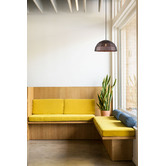 Lunescent Lighting Tiled Armis 40cm Iron Pendant Light