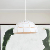 Lunescent Lighting Tiled Armis 40cm Iron Pendant Light