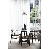 Lunescent Lighting King Swindale Glass Pendant Light