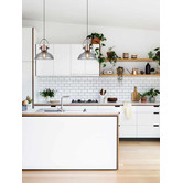 Lunescent Lighting King Swindale Glass Pendant Light