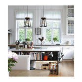 Lunescent Lighting Derwent Iron Pendant Light