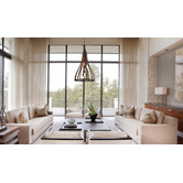 Lunescent Lighting Eden Dacre Iron Pendant Light
