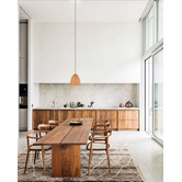 Lunescent Lighting Ligna 28cm Aluminium Pendant Light