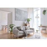 Lunescent Lighting Blackhazel 1 Light Steel &amp; Wood Pendant