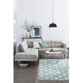 Lunescent Lighting Blackhazel 1 Light Steel &amp; Wood Pendant