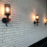 Lunescent Lighting Veneto Metal Mesh Wall Light