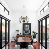 Lunescent Lighting Strato Stainless Steel Pendant Light