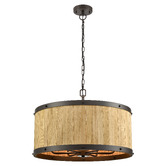 Lunescent Lighting Barrique 6 Light Pendant