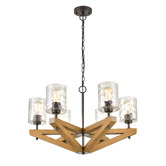 Lunescent Lighting Votif 6 Light Pendant