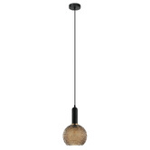 Lunescent Lighting Pelota 1 Light Glass Pendant
