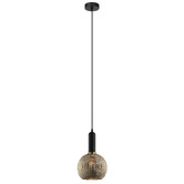 Lunescent Lighting Pelota 1 Light Glass Pendant