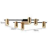 Lunescent Lighting Meira Adjustable 6 Light Spotlight