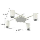 Lunescent Lighting Meira Adjustable 4 Light Spotlight