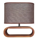 Lunescent Lighting Bailey Wooden Table Lamp