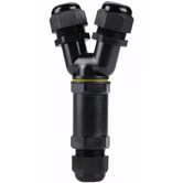 Lunescent Lighting Y-Shaped 3 Way Cable Connector