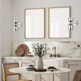 Lunescent Lighting Clessidra Iron 2 Light Wall Sconce