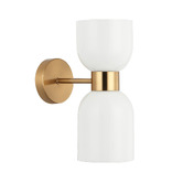 Lunescent Lighting Clessidra Iron 2 Light Wall Sconce