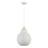 Lunescent Lighting Marrakesh Bell Iron Pendant Light