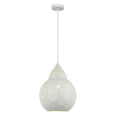 Lunescent Lighting Marrakesh Bell Iron Pendant Light