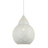 Lunescent Lighting Marrakesh Bell Iron Pendant Light