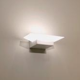 Lunescent Lighting Helsinki Aluminium Tri-Colour LED Wall Light
