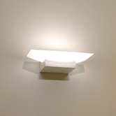 Lunescent Lighting Helsinki Aluminium Tri-Colour LED Wall Light
