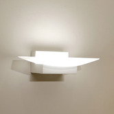 Lunescent Lighting Helsinki Aluminium Tri-Colour LED Wall Light