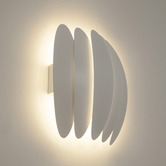 Lunescent Lighting Tijuana Aluminium Tri-Colour LED Wall Light
