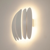 Lunescent Lighting Tijuana Aluminium Tri-Colour LED Wall Light