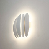 Lunescent Lighting Tijuana Aluminium Tri-Colour LED Wall Light